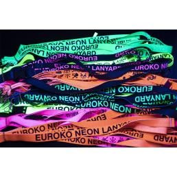 Neonový lanyard