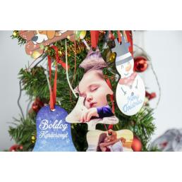 Vánoční ozdoby s potiskem