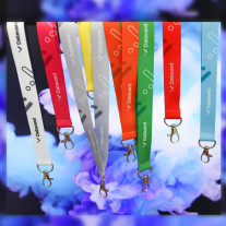 Lanyard na krk s karabinou