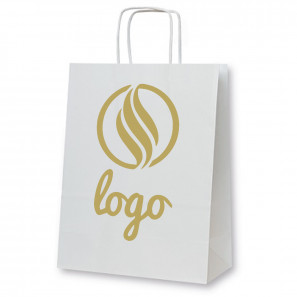 Eco papirova taška s potiskem