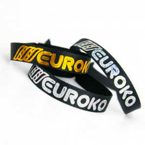 Fóliované látkové náramky