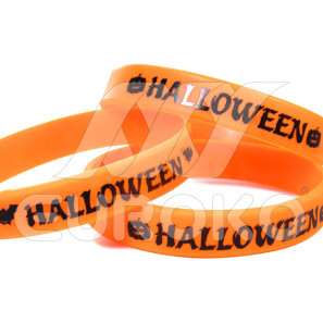 Silikonové náramky na Halloween