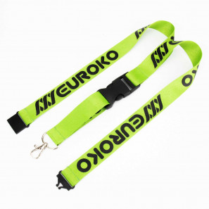 Klíčenky se síťotiskem trojzubcem a sponou