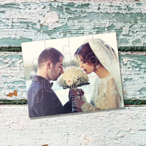 Puzzle s potiskem 12 dílků