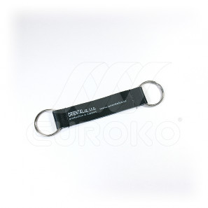 Textilní klíčenka