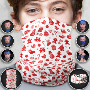 Tube Scarf for Kids Halloween