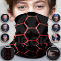 Tubular Scarf for Kids Hexagon