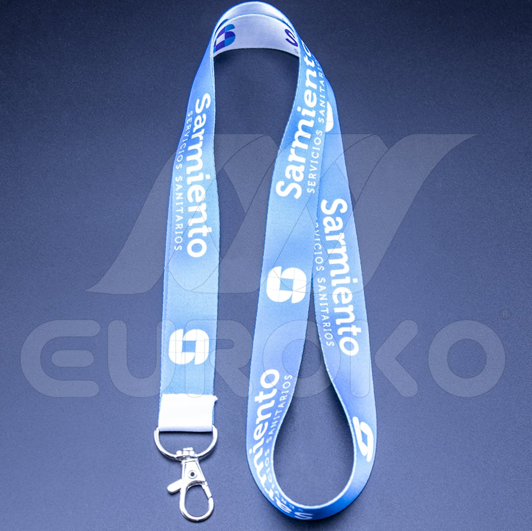 Lanyard na krk s krabinou