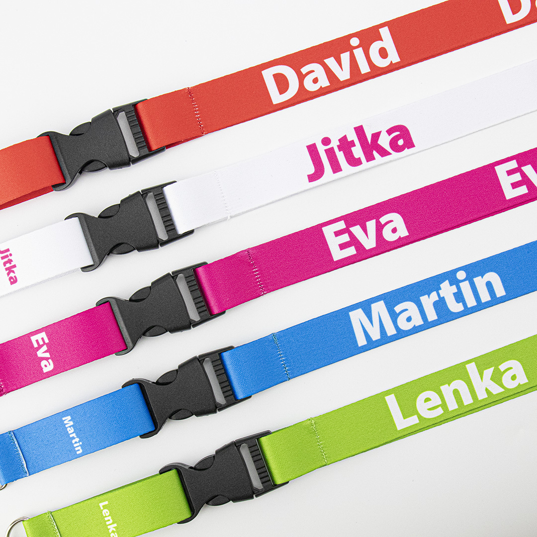 Klíčenka na krk se jménem