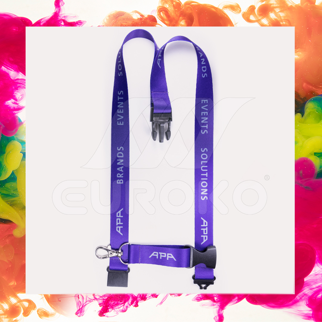Lanyard s trojzubcem a sponou